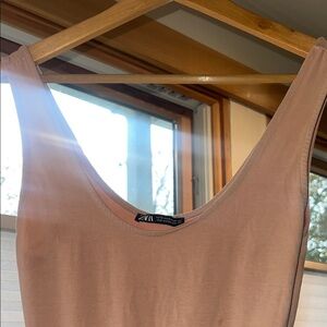 Zara Women's Beige Camisole Top